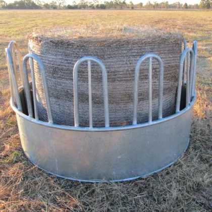 Cattle horse hay feeder galvanized cattle hay feeder