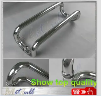 Stainless Steel Cranked Back to Back Pull Handle