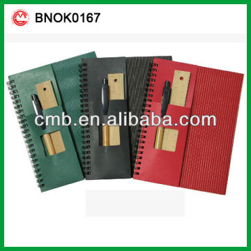 A5 CORRUGATED NOTEBOOK PEN SET