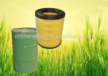air filters two parts PU material isocyanate and polyol