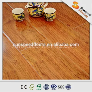 Easy lock 12mm AC4 Pressed v groove pisos laminados laminated floor briziian grey gris