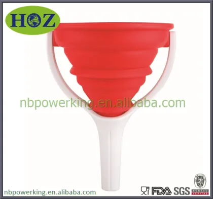 silicone expandable funnel, Collapsible silicone Funnel, silicone funnel