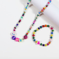 4MM Rainbow Girl Necklace Bracelet Jewelry Box Gift