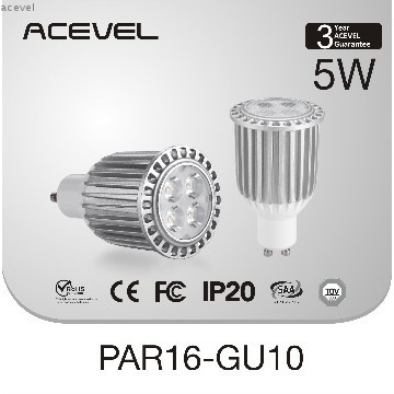 5W LED spot lamp PAR16-GU10