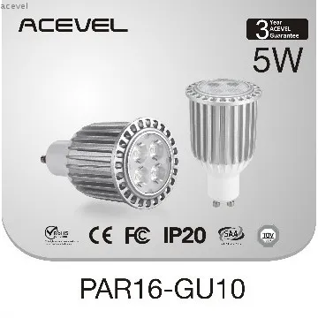 5W LED spot lamp PAR16-GU10
