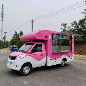 کامیون غذای سیار خوشمزه برای ناهار خوری