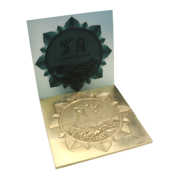 Custom Food Gift Packaging Box met heet stempelen en magnesium reliëfplaat plaat