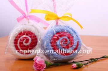 Towel Cake lollipop 100% cotton Wedding Birthday Gift Valentine's gifts children novelty games