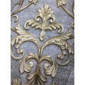 Waterproof New Classic PVC Embossed Damask Vinyl Wallpaper