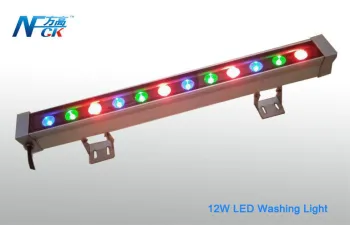 12w / 18w / 24w Rgb Ip65 Led Wash Wall Light , Aluminum Led Wash Lighting