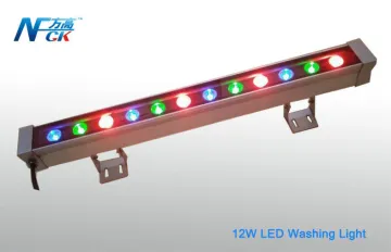 12w / 18w / 24w Rgb Ip65 Led Wash Wall Light , Aluminum Led Wash Lighting