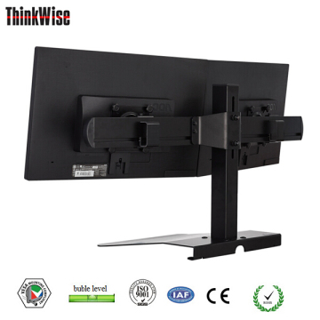 computer monitor arm dual table free stand