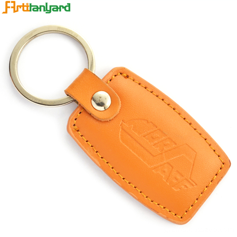 Stamping Leather Keychain