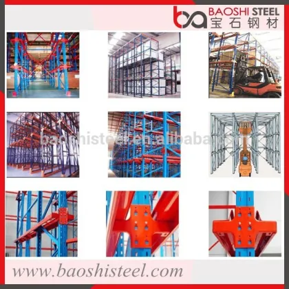 Metalock drive-in / drive-thru racking systems