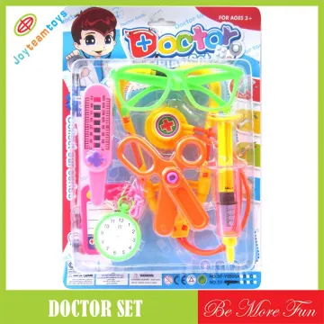 Educational child family doctor toys