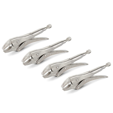 YUHANG 7 Inch Curved Jaw Locking Pliers 4-Pack