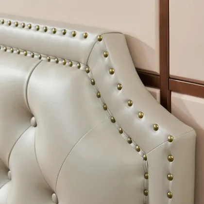 Customized OEM ODM Luxury Hotel Upholstered Beds