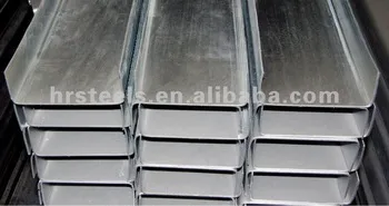 galvanized u shape steel