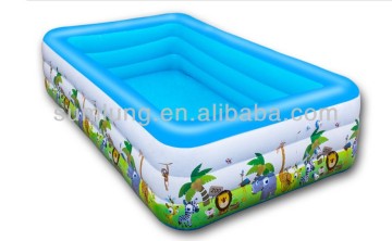 Luxury swimming pool super large inflatable swimming pool adult bathtub thickened version for serveral children with pump