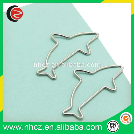 Nickle Dolphine Paper Clip