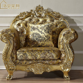 gouden koninklijke luxe klassieke bankstel in Europese stijl