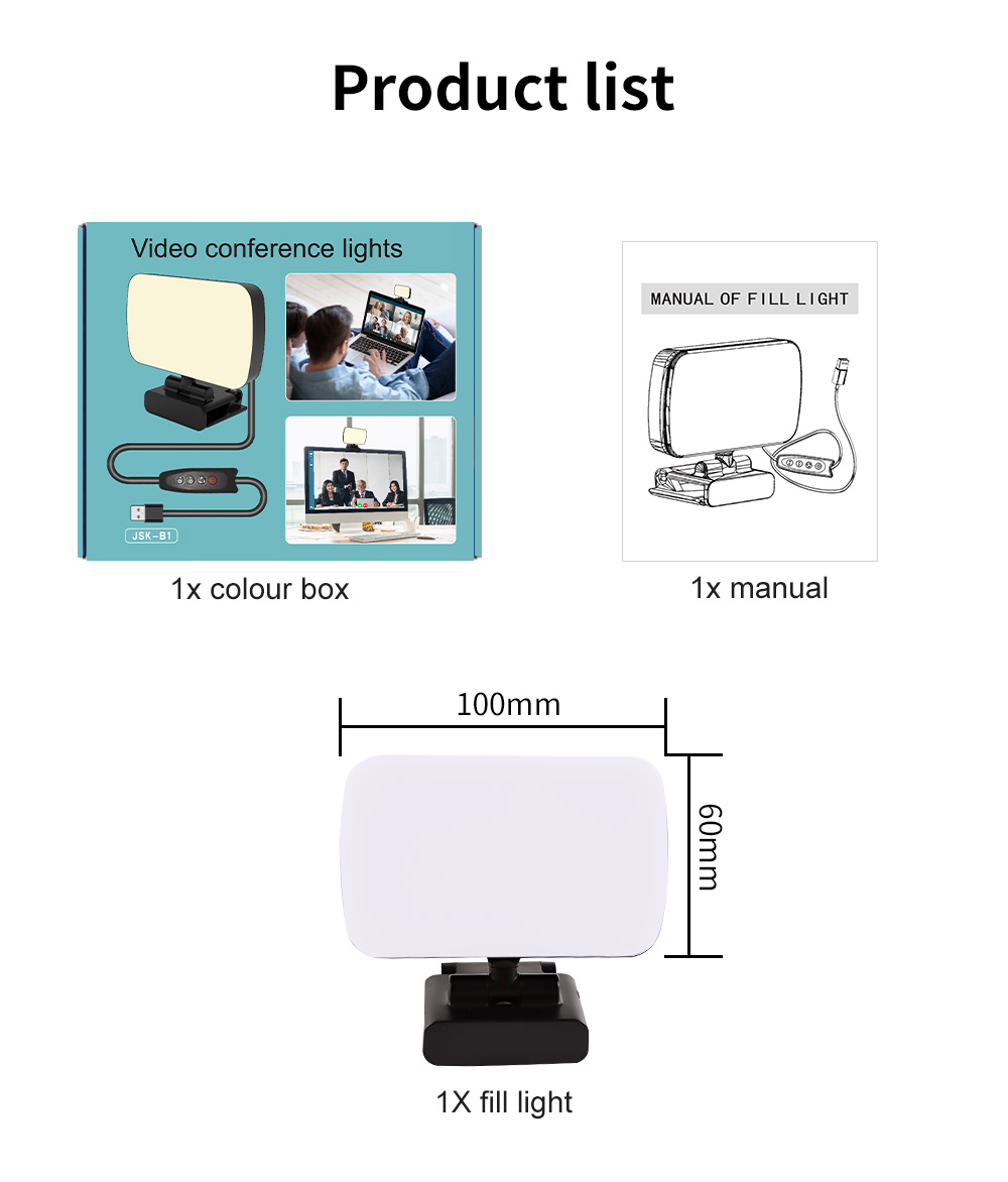 led ring fill light