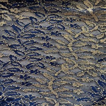 Fancy Nylon Poly Span Lace Fabric