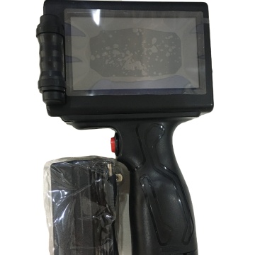 Zhenhua Printer Inkjet Genggam untuk Kode QR/Bar, Tanggal Kedaluwarsa, Nomor Batch/Lot pada Botol/Kaleng/Tas/Karton Dengan Opsi Konveyor