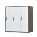 3 Door Closet Wardrobe Storage File Cabinet