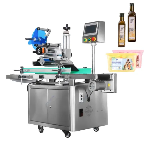 Automatic Sticker Labeling Machine for Flat Surface Plastic Bags and Automatic Split-Card Labeling