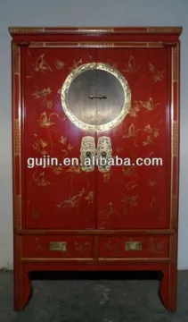 chinese antique furniture aspen wood wedding cabinet