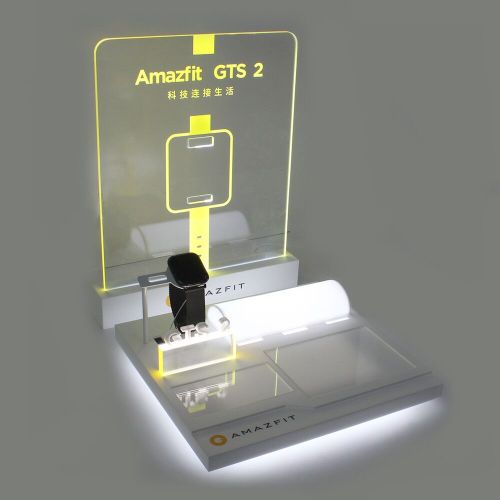 Acrylic Watch Display Rack Stand with LED
