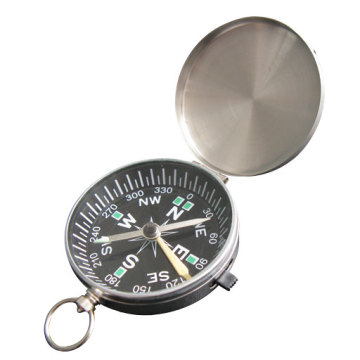 Geological Camping Hiking Metal Shell Pocket Compass