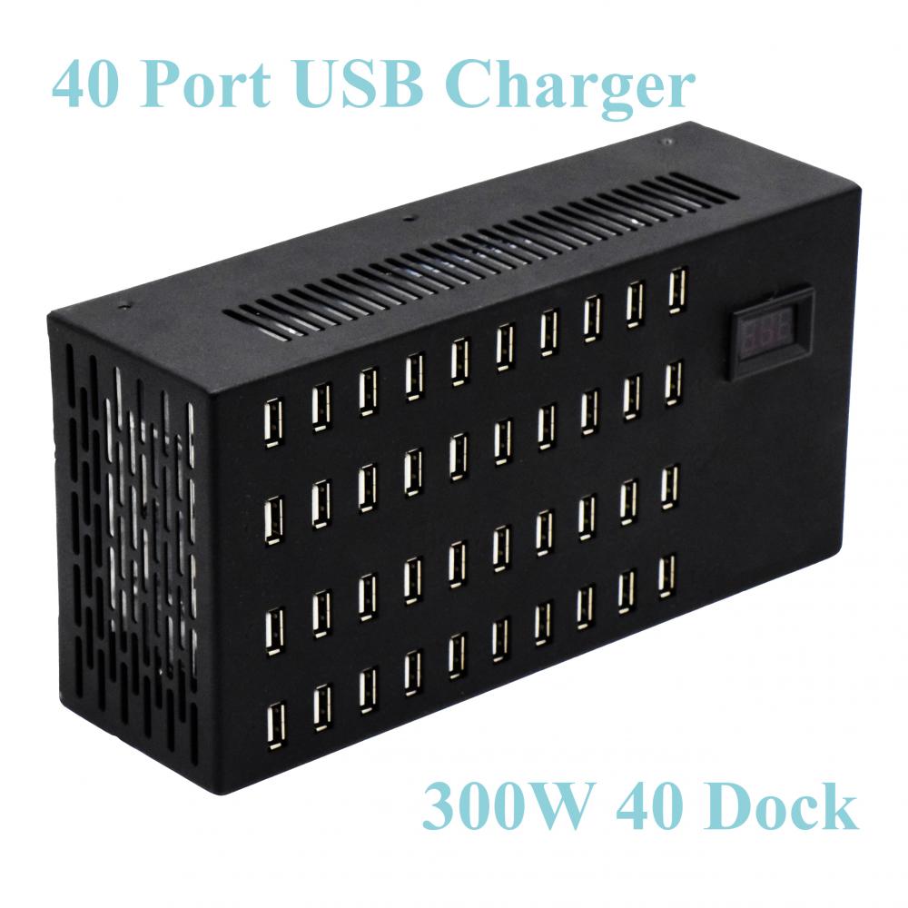 Station de charge USB 40 ports