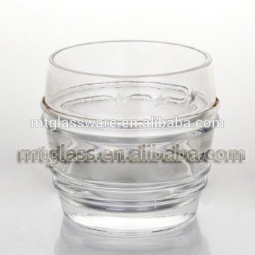 FDA,Machine clear scotch ice whisky glass cup , double rocks