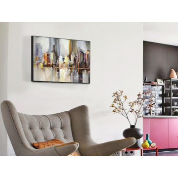 Skyline Downtown Manhattan New York Wall Art