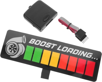 BOOST LOADING Windshield Sticker - Auto Moto Car LED Window Stickers & Decals