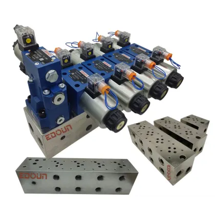 Rexroth YUKEN Hydraulic Valve Blocks: 4WE6D, 4WE10E, DSG-01, DSG-03