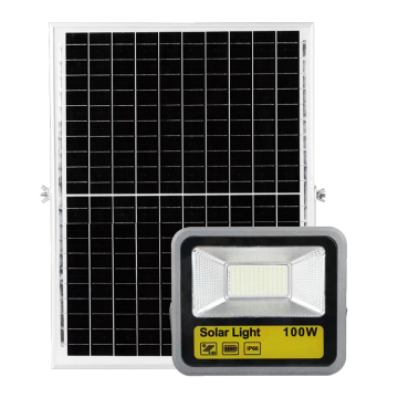 Factory Price Aluminum Outdoor LED Solar Flood Lights with 32650 Battery (100W-400W)