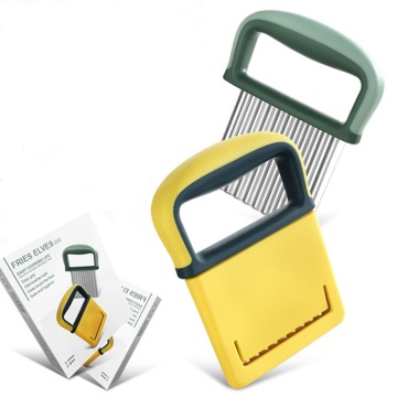 Stainless Steel Crinkle Cutter for Veggies and Potatoes