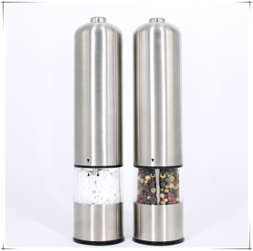 Amazon Stainless steel battery electric pepper grinder