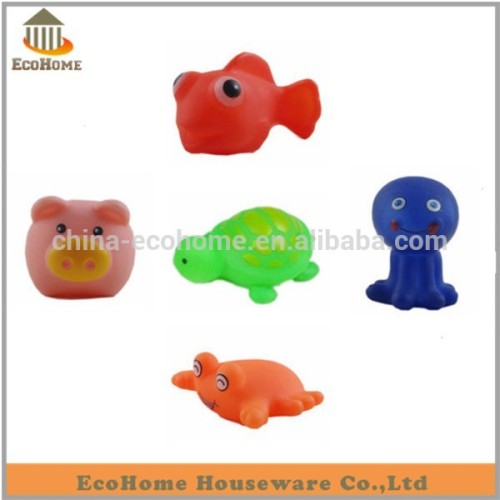 sets of bath toy animals,safety material