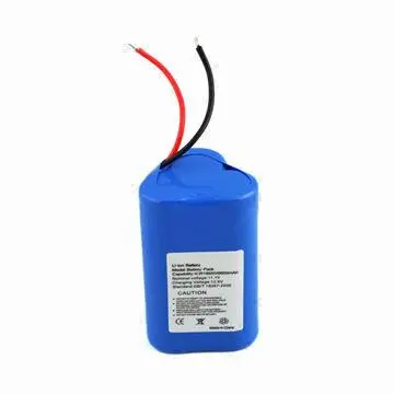 11.1V 1800mAh Li-ion Battery Pack 3S1P, CE, UL, RoHS Approved, Used for Medical Devices, DC Motor