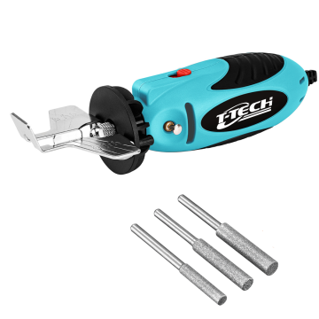 12V Cordless Electric Chainsaw Chain Sharpener Kit: 21000 RPM High-Speed Tool for Handheld Maintenance