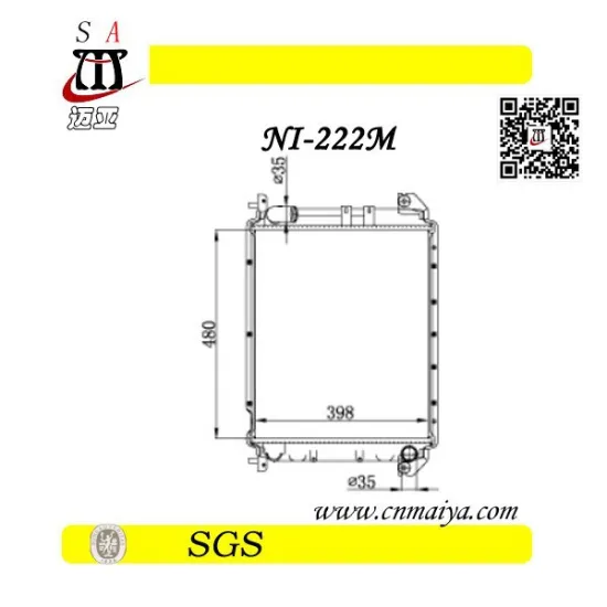 autoparts for electric radiator