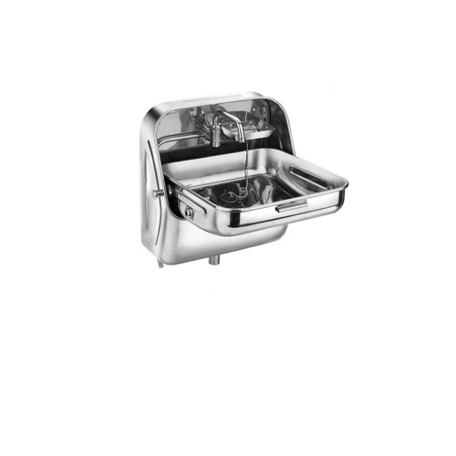 Waschbecken aus rostfreiem Stahl