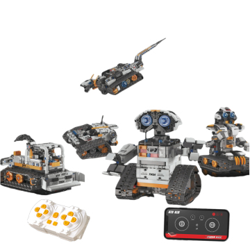 Creative Educational Tuomu T2008 5in1 Programmazione robot Modello Blocco Giocattolo Giocattolo per bambini