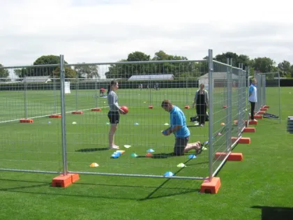 Temporary Construction Grills and Heras Fencing