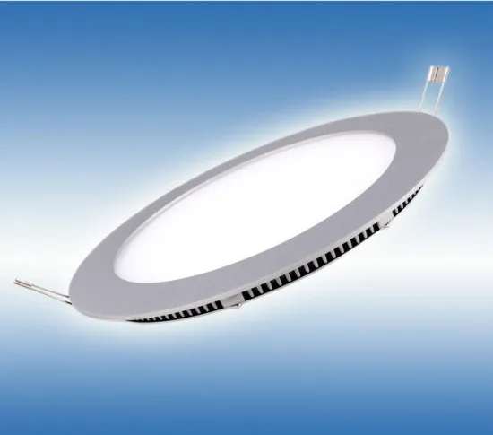 Aluminum Frame 9w 435 - 470lm 50 / 60hz Round Suspended Led Panels Ceiling Lighting