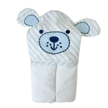 Super Soft Baby Hooded Towel with Unique Animal Design
